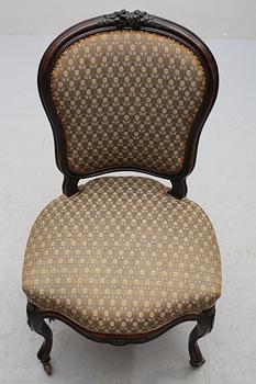 STOLAR, 4 st, nyrokoko, 1800-talets slut.
