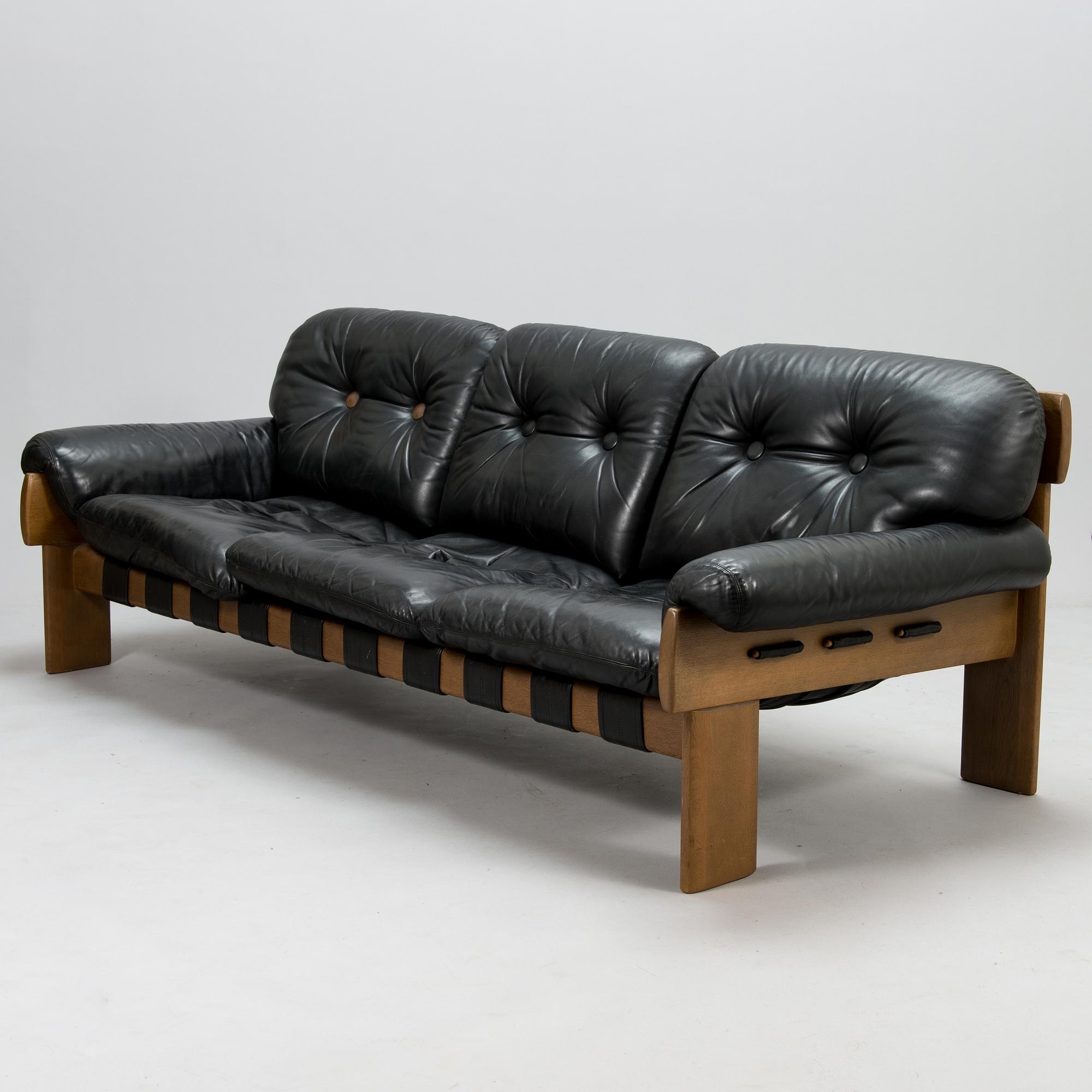 ESKO PAJAMIES, A 1970's 'Africa' sofa for Asko, Finland.
