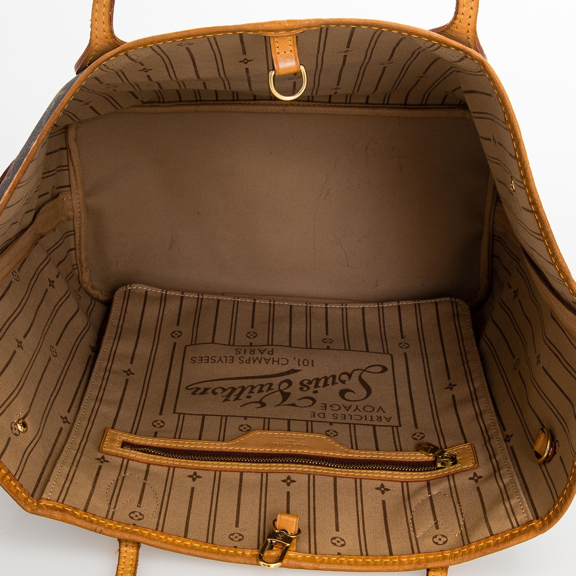 Louis Vuitton, "Neverfull MM", laukku.