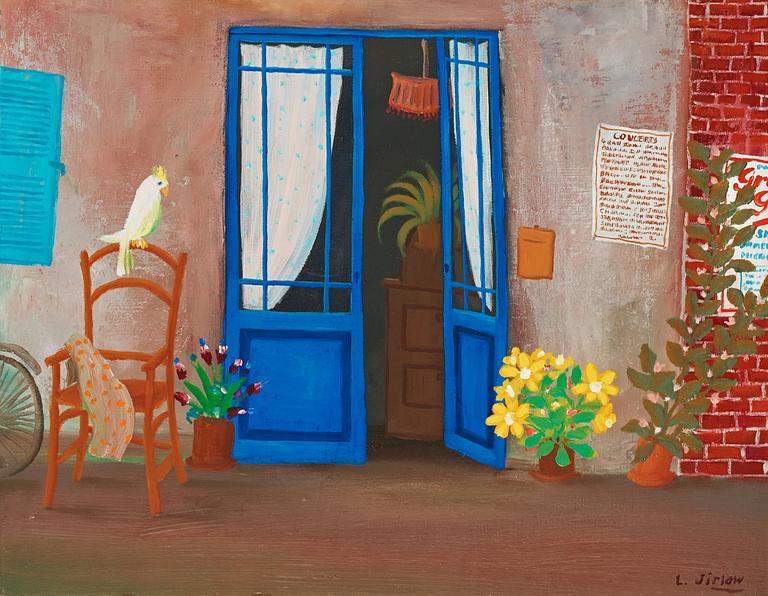 Lennart Jirlow, The blue door.