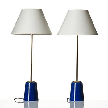 Hans-Agne Jakobsson, a pair of table lamps, Hans-Agne Jakobsson AB, Åhus, 1950s.