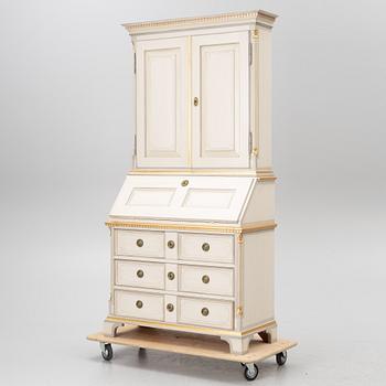 Writing cabinet, Gustavian style, KA Roos, late 20th century.