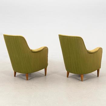 Carl Malmsten, fåtöljer ett par "Samsas", 1900-talets andra hälft.