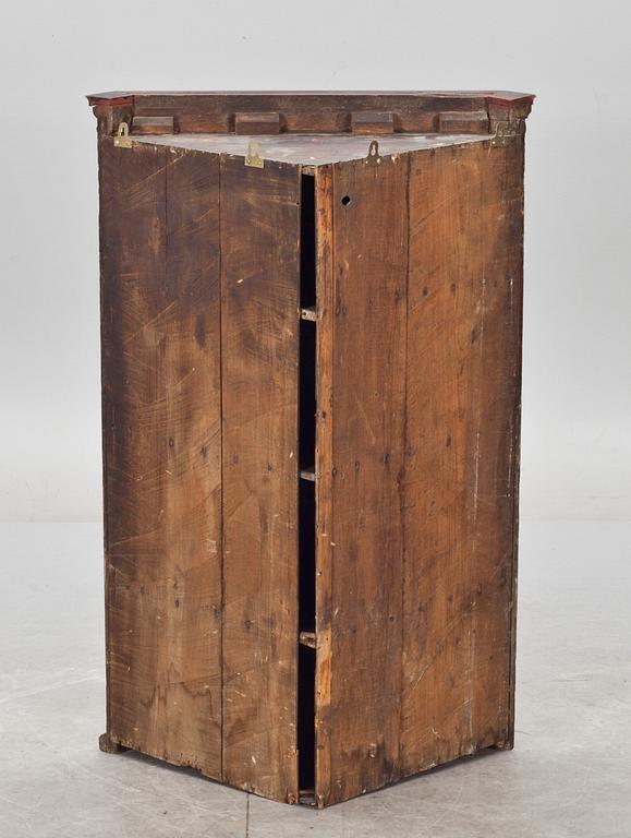 HÄNGSKÅP, England, 1700/1800-tal.