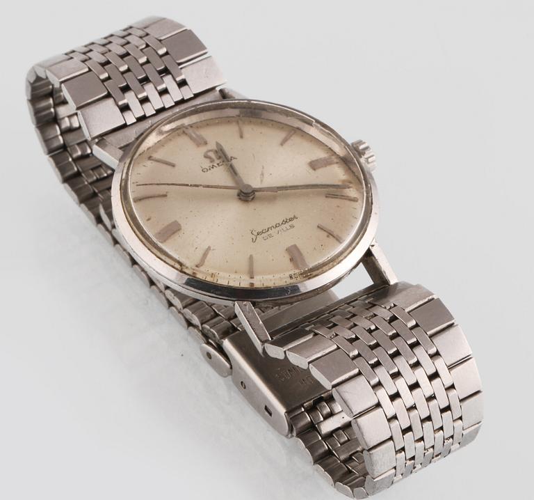 ARMBANDSUR, Omega Seamaster De Ville, stål, ca 1950/60-talet.