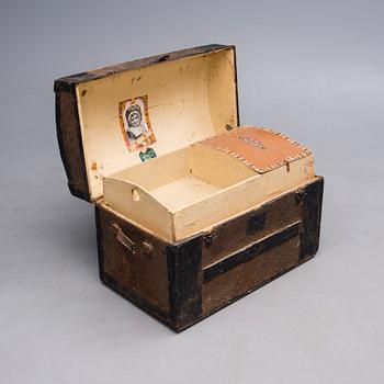 KOFFERT, Hulbert Bros. Trunks & Bags, USA, sekelskiftet 1800/1900.