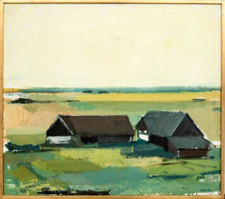 Gustav Arne, olja på duk signerad och daterad 1962.