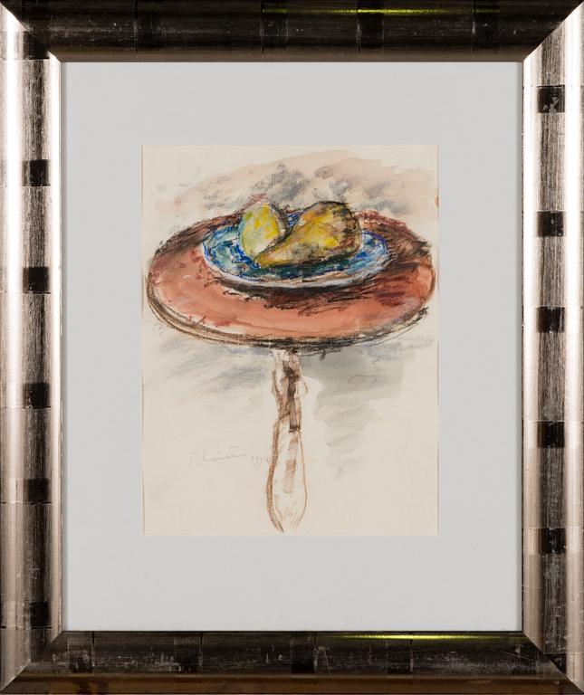 TAPANI RAITTILA, pastelli ja vesiväri, signeerattu ja päivätty 1994.