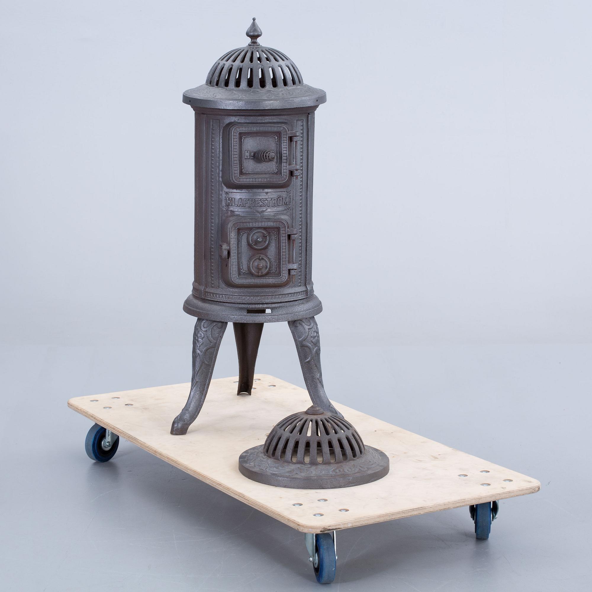 KAMIN, Klafreströms Bruk, omkring 1900.