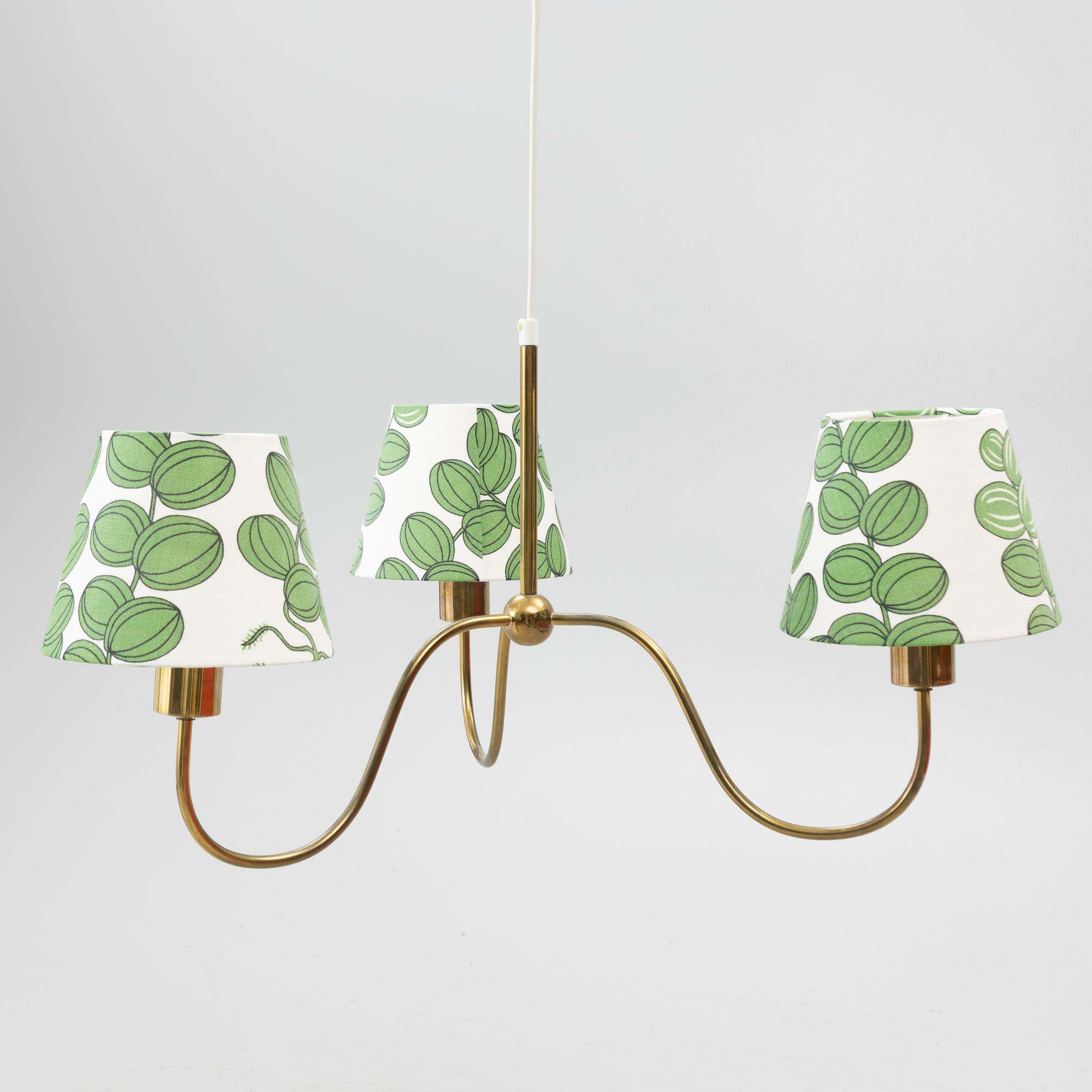 Josef Frank, a model 2444 ceiling lamp,  Svenskt Tenn.