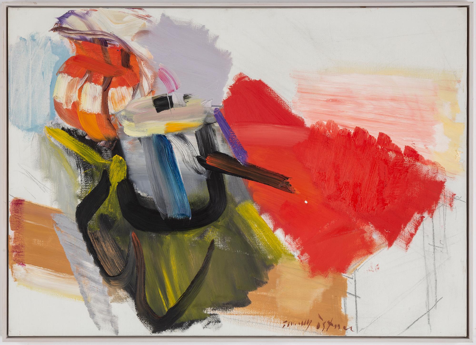 TOMMY ÖSTMAR, oil on canvas, signed.