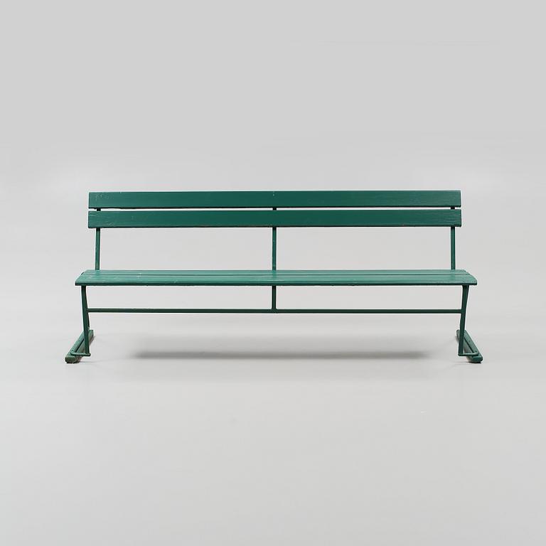 PARKBÄNK, troligen Grythyttan, 1900-tal.