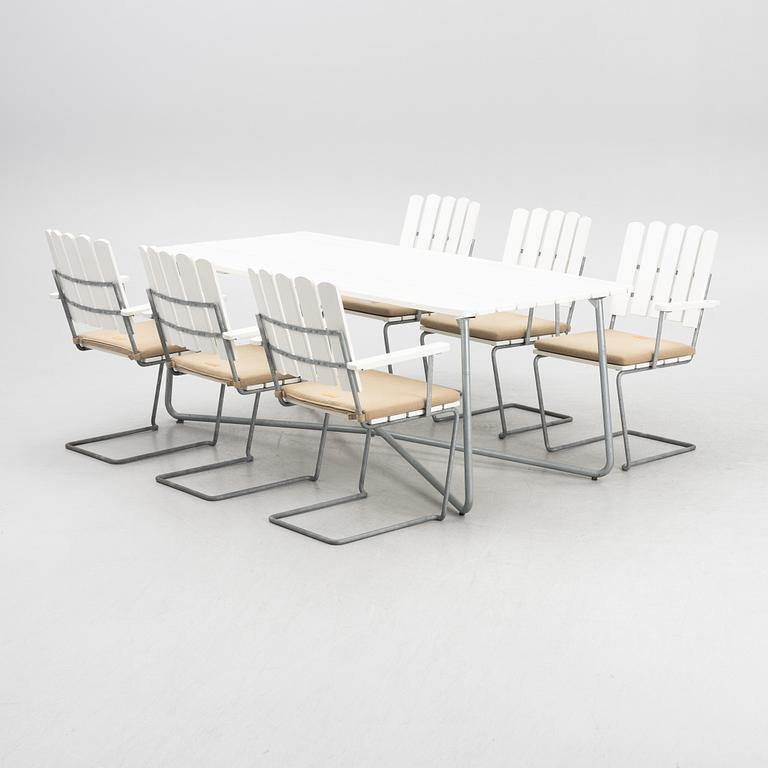 Trädgårdsmöbel, 7 dlr, Grythyttan, 2000-tal.