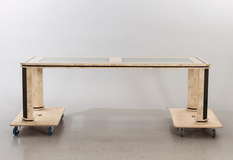 A probably Belgian 1970/80's dining table.