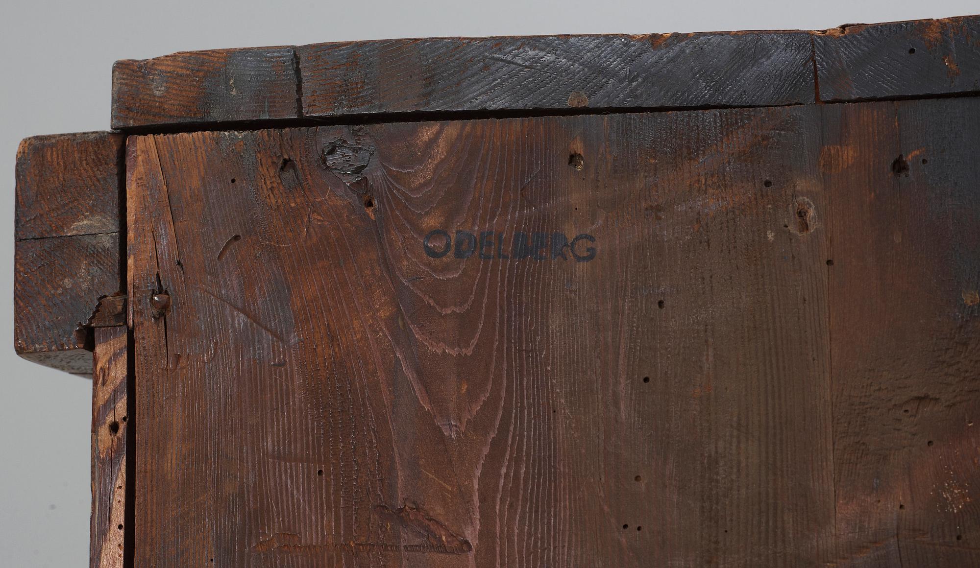 HÖRNSKÅP, Karl Johan, 1800-talets mitt.