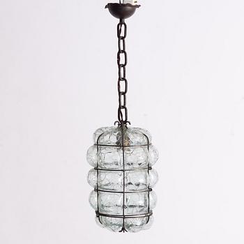 Harald Notini, a ceiling lamp model "10892", Arvid Böhlmarks Lampfabrik, Stockholm, 1930s.