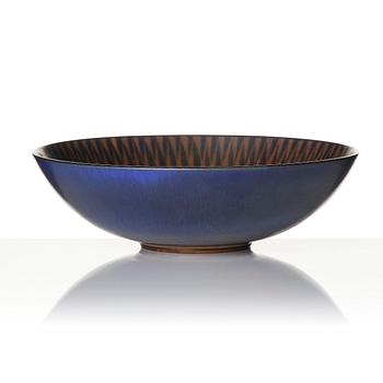 Berndt Friberg, a stoneware bowl, Gustavsberg Studio 1968.