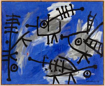 BENGT WALLBERG, oil on canvas, signed and dated -98.