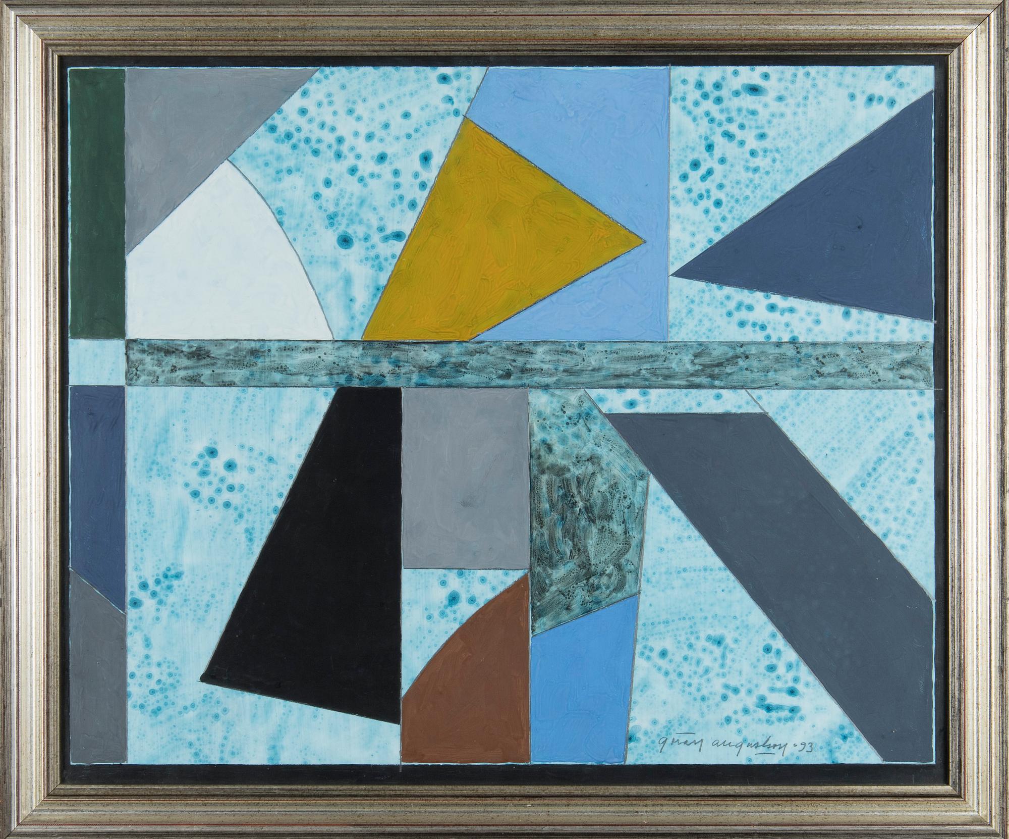 Göran Augustson, "Kirje vaimolleni" (Ett brev till min hustru).