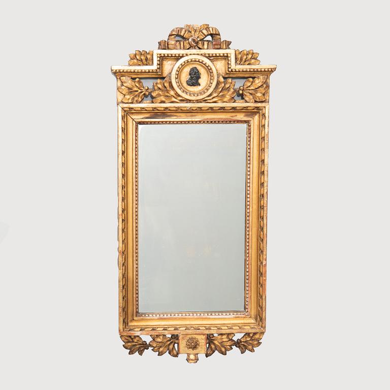 Mirror, Gustavian, circa 1800.