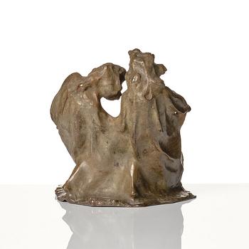 Carl Milles, Två barn och en hund.
