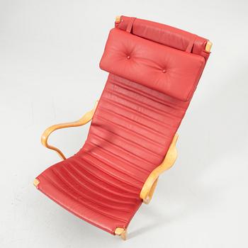 Bruno Mathsson, Armchair, ‘Pernilla’, Firma Karl Mathsson, Värnamo, second half of the 20th century.