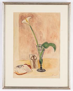 Einar Jolin, water colour. Signed and dated Maj 1923.