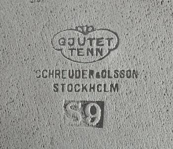 FAT, tenn, O Ahlberg, Schreuder & Olsson, Stockholm 1968.