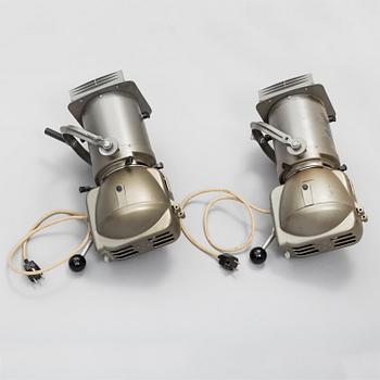 Two Strand Electric lamps, England, 20th century.