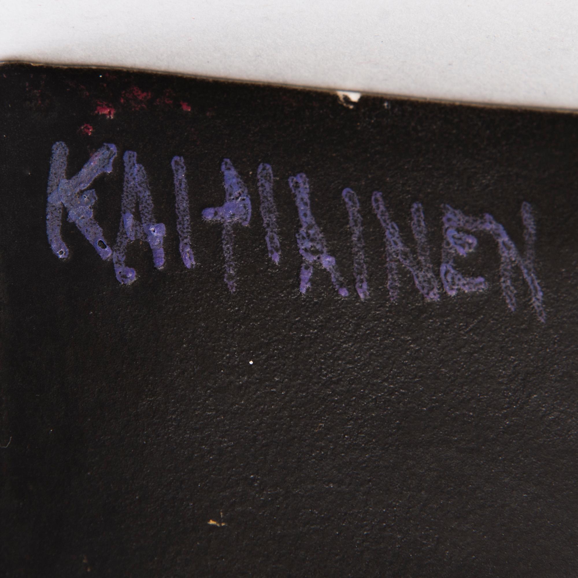 BIRGER KAIPIAINEN, veistos, kivitavaraa, signeerattu Kaipiainen.