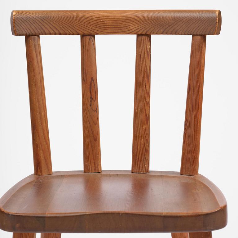 Axel Einar Hjorth, stolar, fyra stycken, "Utö", Nordiska Kompaniet, 1930-tal.