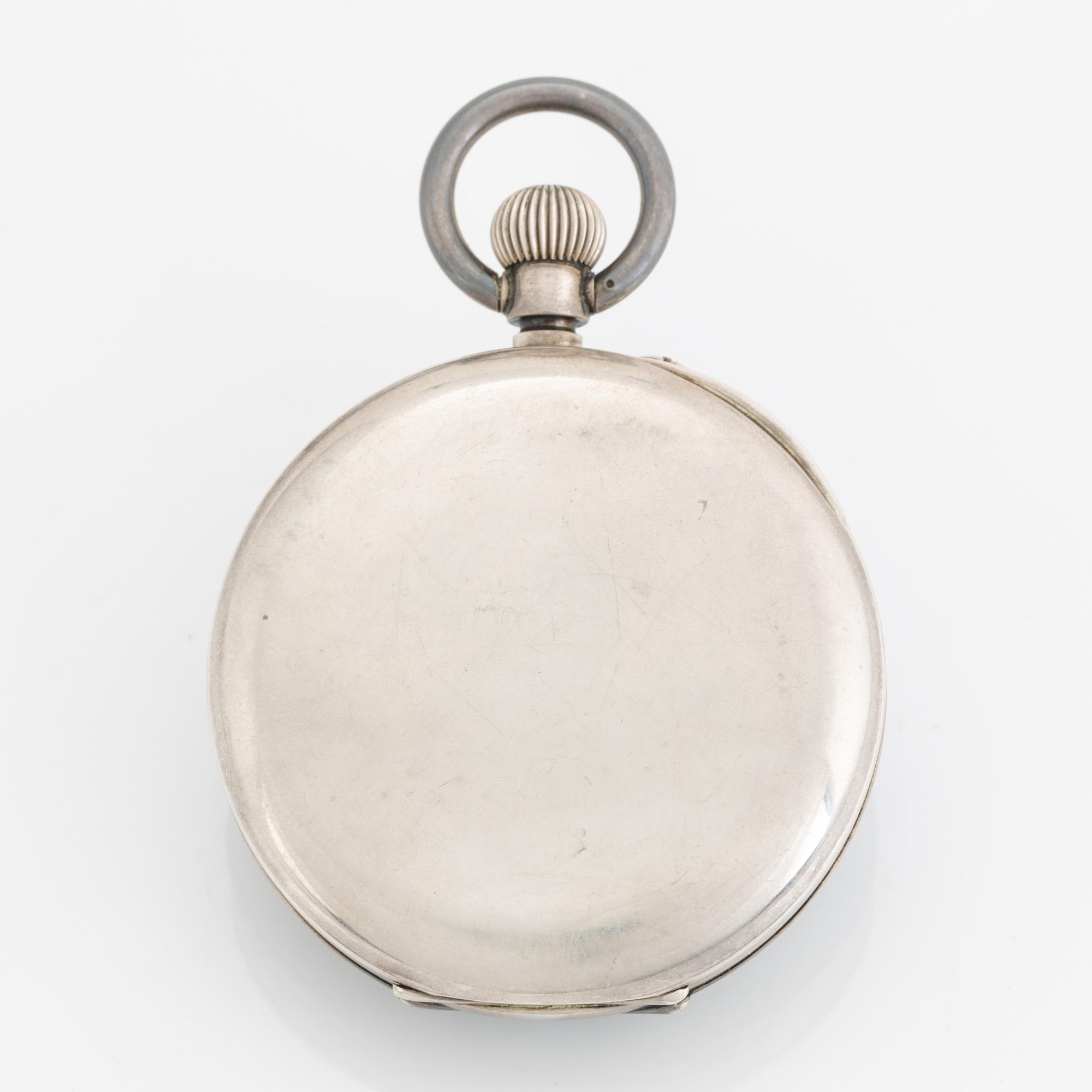 Ulysse Nardin, Le Locle, Chronometre, pocket watch, 64 mm.