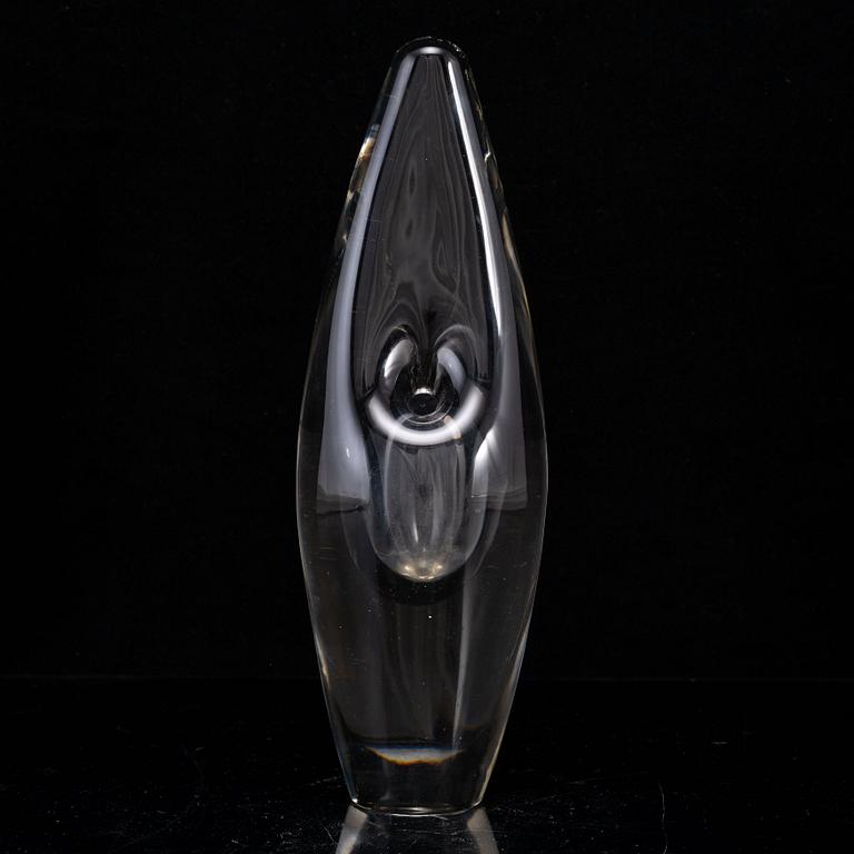 TIMO SARPANEVA, art object, "Orkidea", Iittala, Finland.