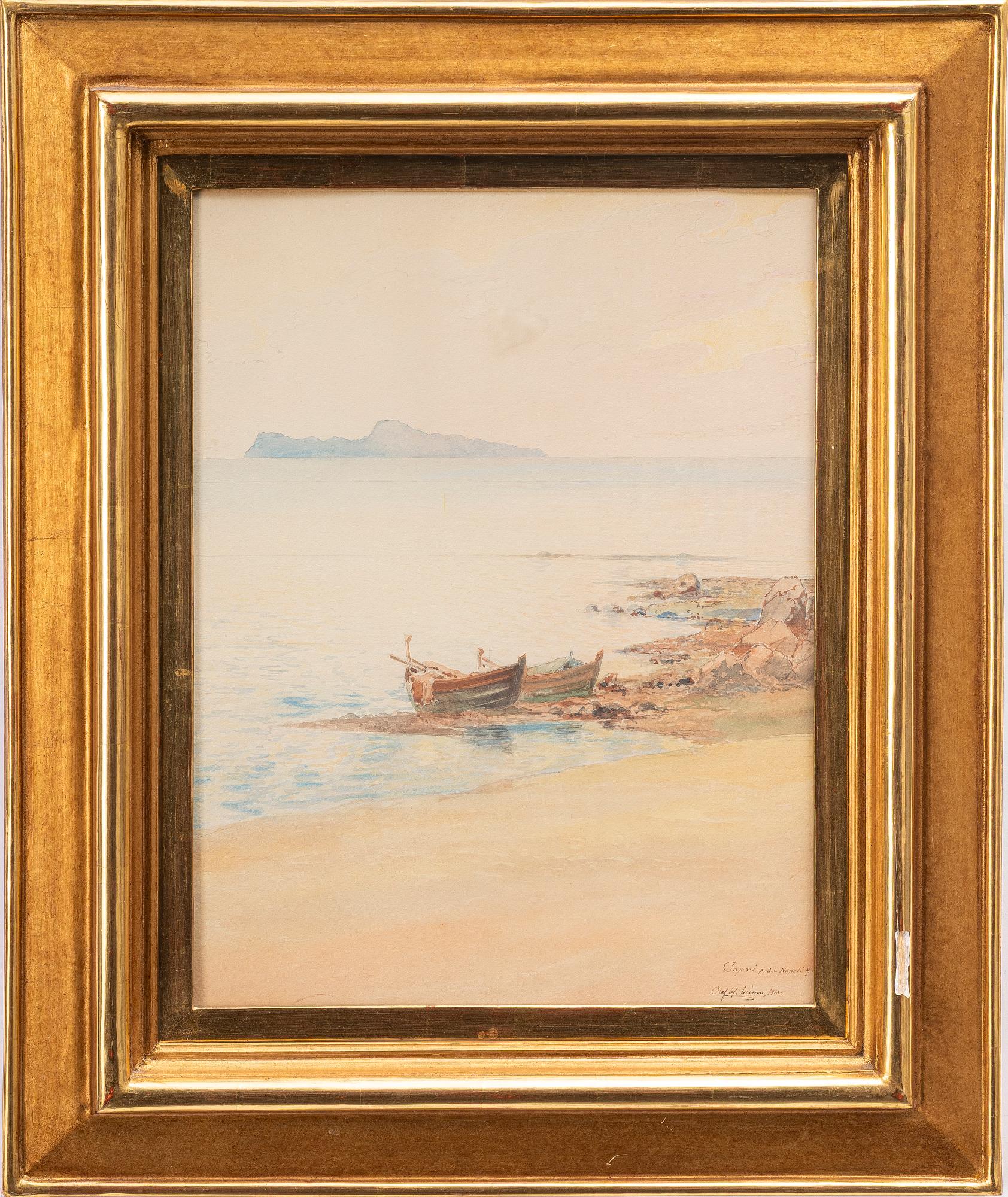 Olof Walfrid Nilsson, “Capri från Napoli”.