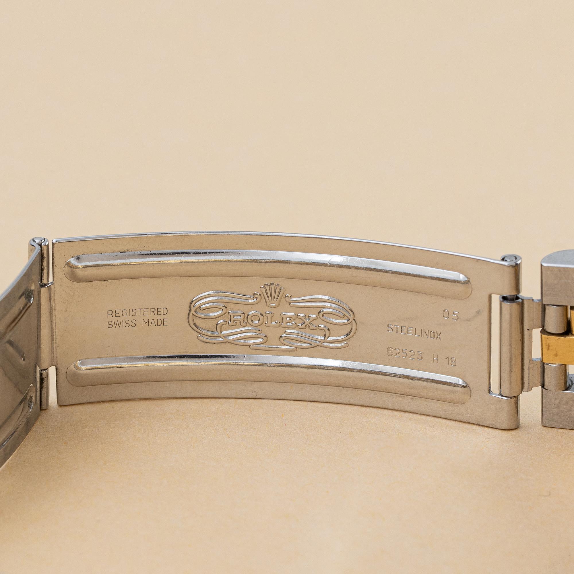 Rolex, Datejust, "Blue Diamond Vignette Dial", ca 1990.