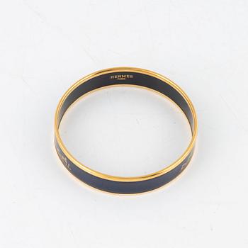 Hermès, enamel bangle.