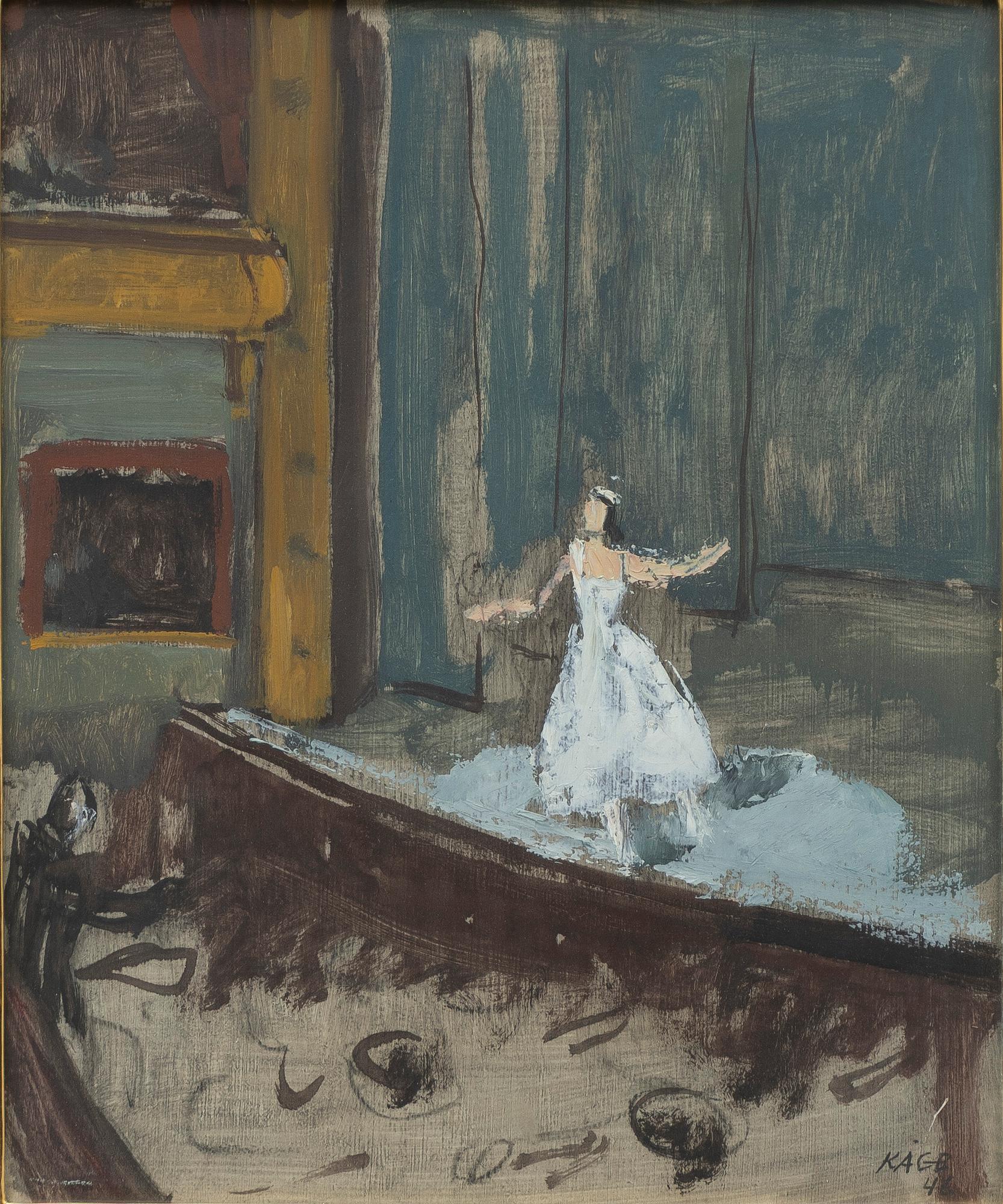 Wilhelm Kåge, Ballet dancer.
