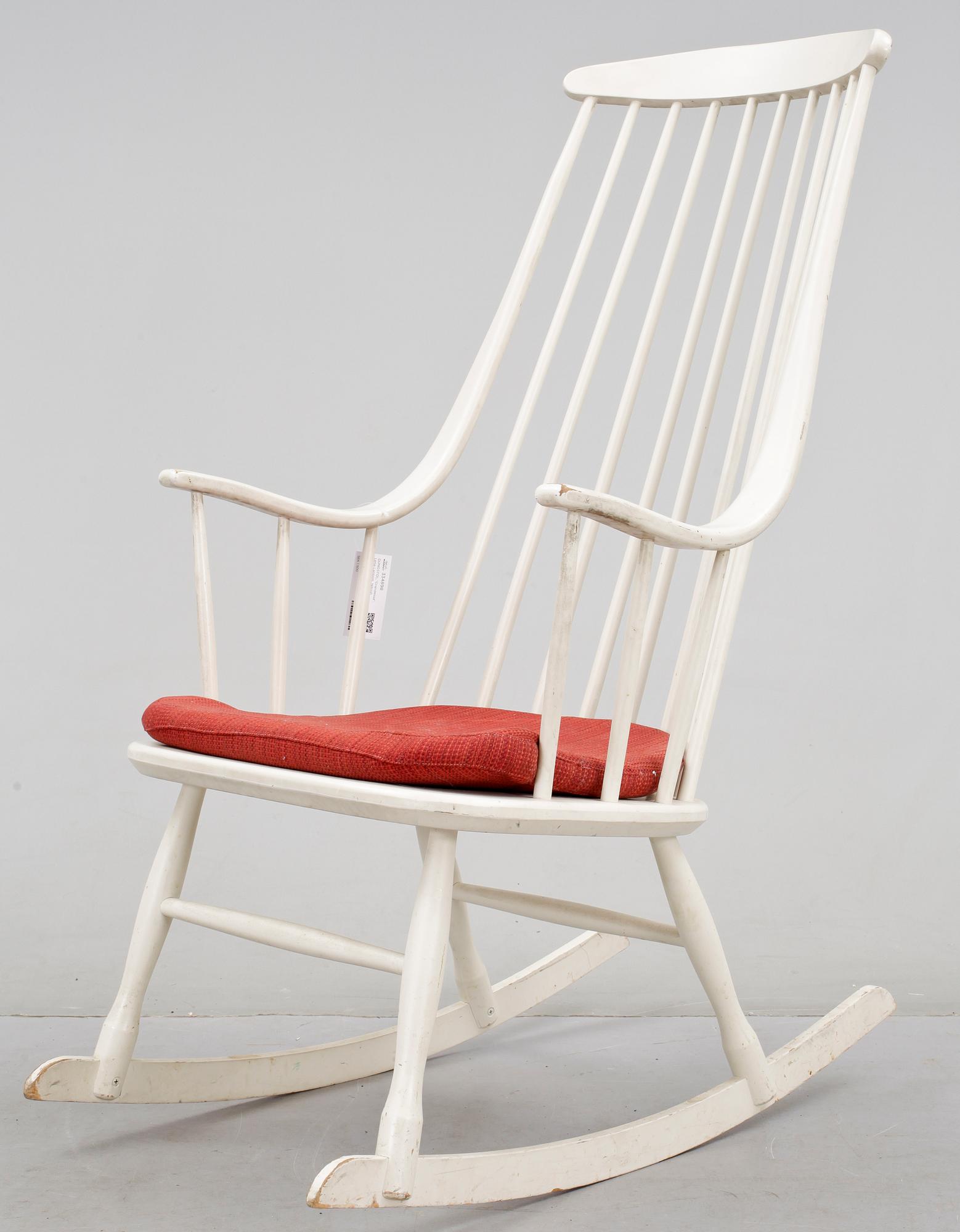 GUNGSTOL,"Grandessa", Lena Larsson, Nässjö Stolfabrik. Formgiven 1958.