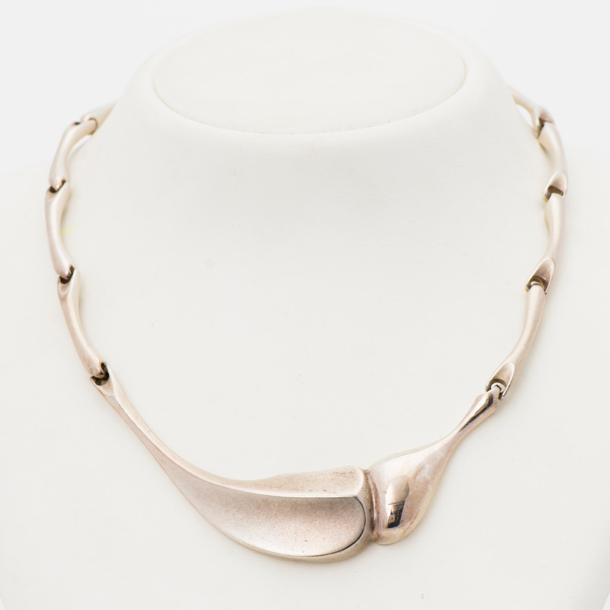 A LAPPONIA NECKLACE, silver, 1991.