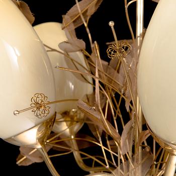 Paavo Tynell, taklampa, modell 9029/5, Taito, 1900-talets mitt.