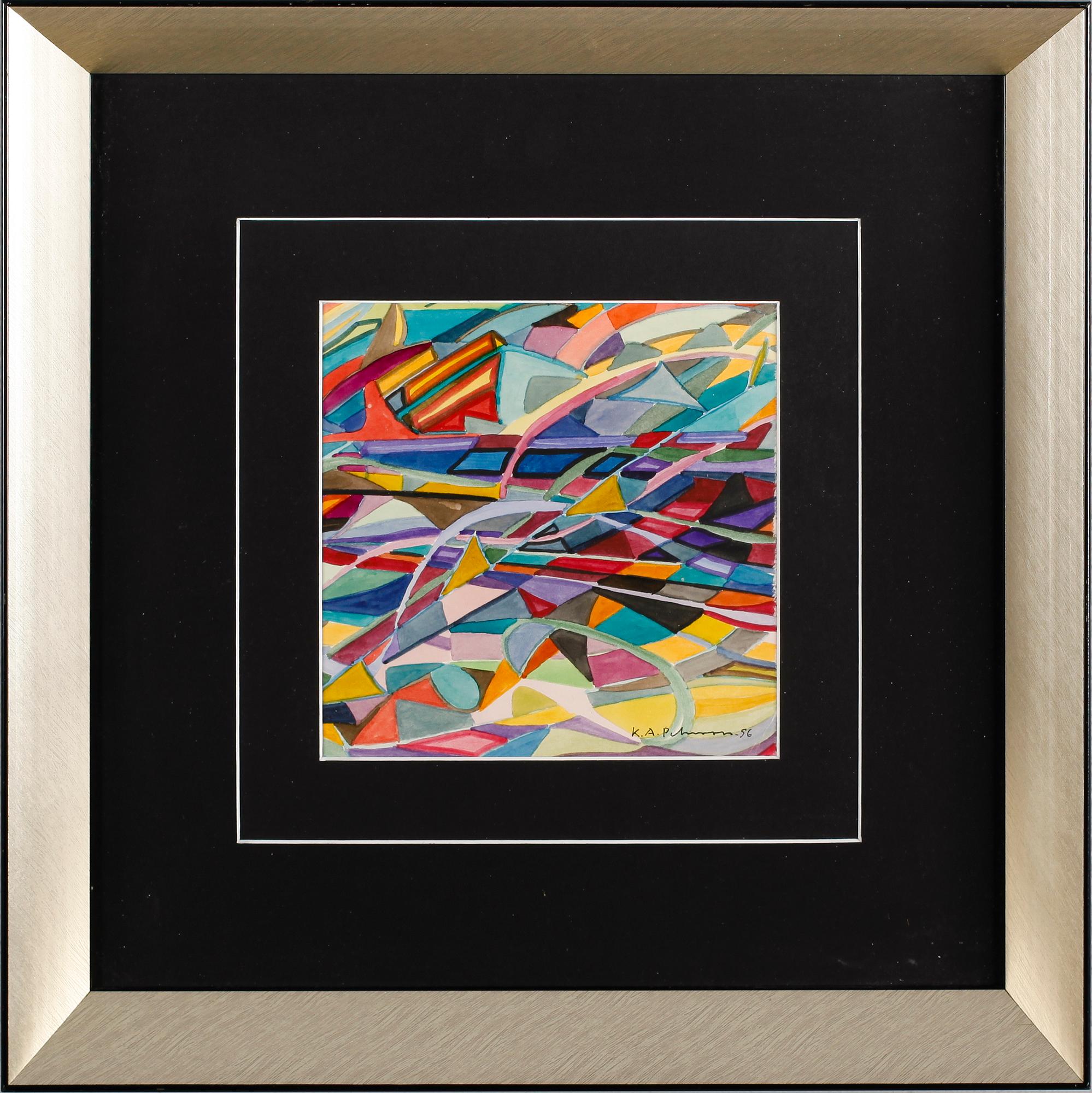 KARL AXEL PEHRSON, akvarell, signerad och daterad 96.