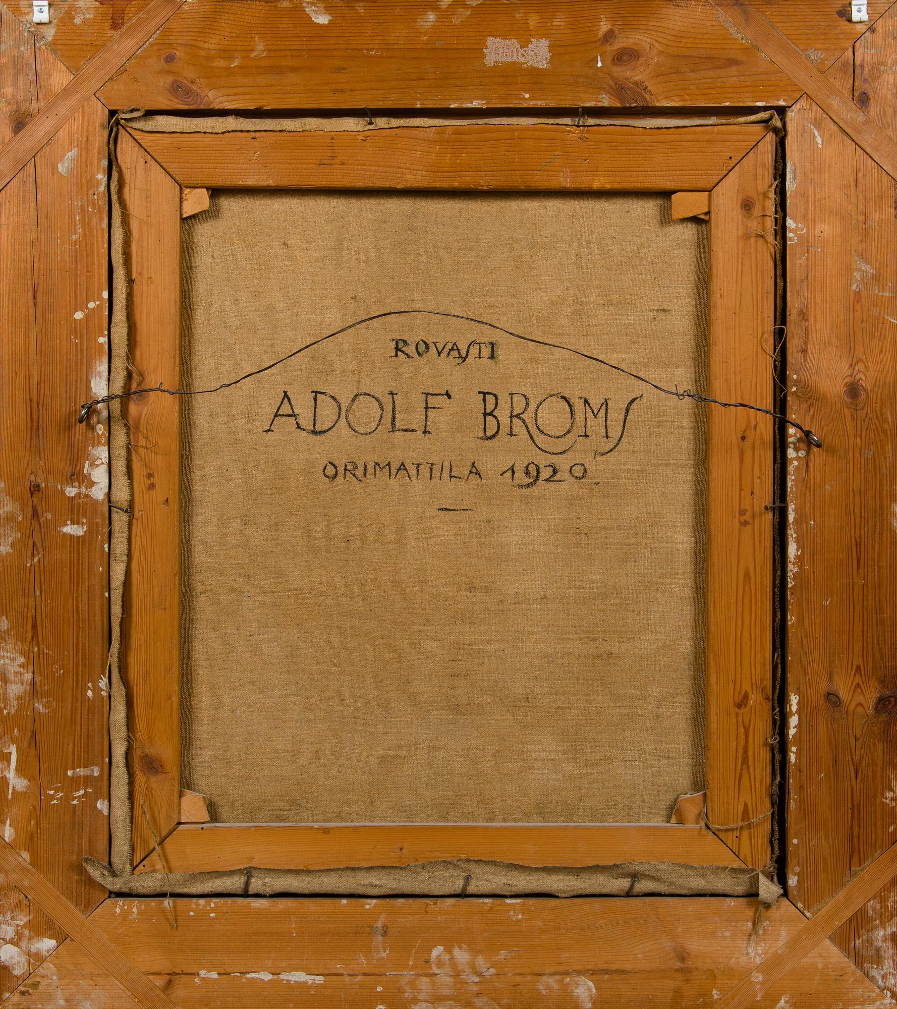 Oskari Paatela, Rovastin muotokuva (Adolf Broms).