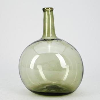 FLASKA, glas, 1700-tal.