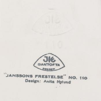 ANITA NYLUND, flintgods. Serveringsfat ur serien "Janssons Frestelse", JIE Gantofta.