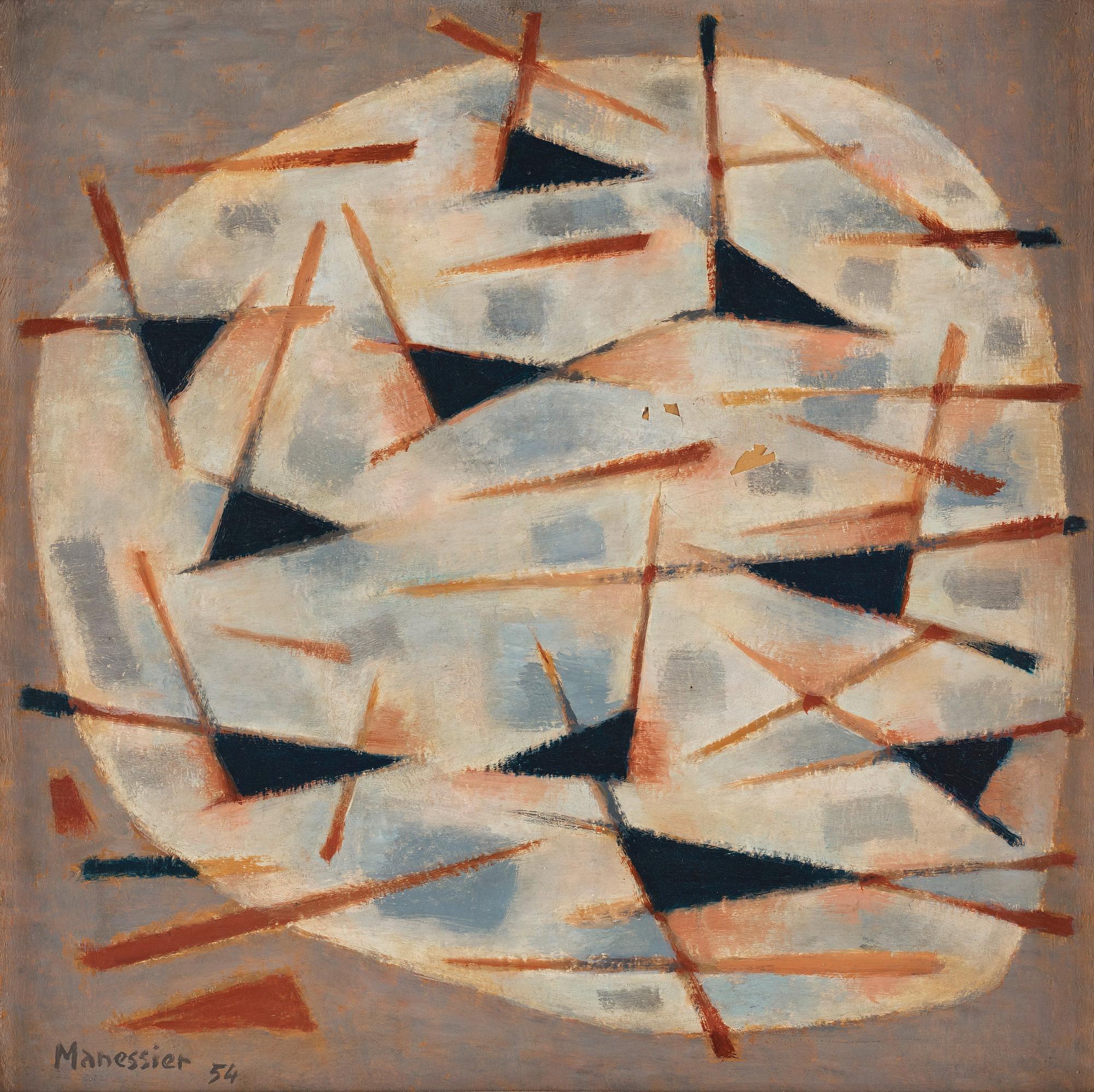Alfred Manessier, "Barques".