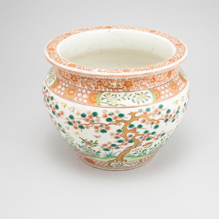 A Samson flower pot, France circa 1900.