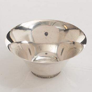 Wiwen Nilsson, skål, sterlingsilver, Anders Nilsson, Lund 1960.
