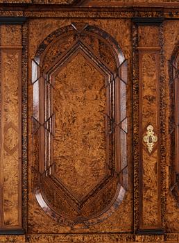 A Swedish late Baroque 18th century cupboard.