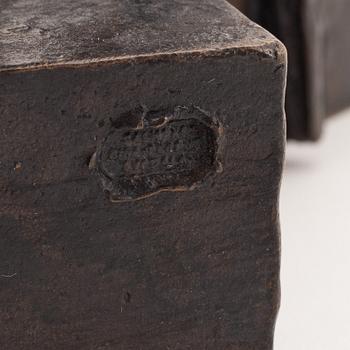 Martin Holmgren, sculpture, bronze, signed and dated -53. Numbered 8/9.