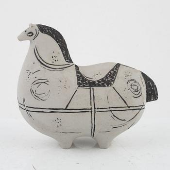 Stig Lindberg, a stoneware figurine, "Springare", Gustavsbergs Studio, Sweden.